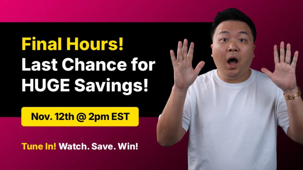 Last Call LIVE: Live Demos & Lowest Prices!