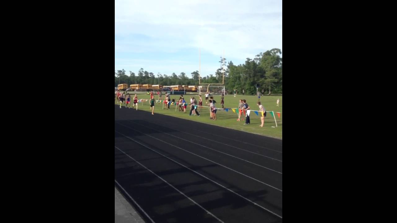 2016 Track Districts 1600m At The Woodlands Highschool YouTube