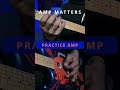 Same Guitar, Different Amps