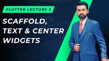 2 | Scaffold Widget in Flutter in Urdu / Hindi
