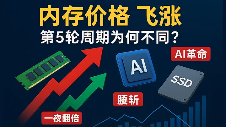 【行业深度】内存价格 “一夜翻倍 / 一朝腰斩”？从 PC 到 AI，4 轮周期洗牌后，第五轮为何变天？TCO 革命 + SSD 碾压 HDD，普通投资者该怎么赚？