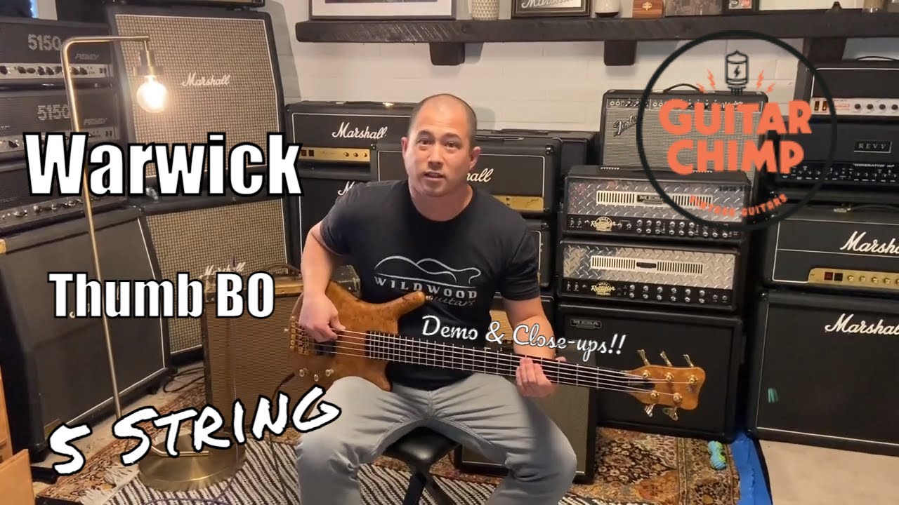 2017 Warwick GPS Thumb 5 BO Ltd 35th Anniversary Maple Burl - YouTube