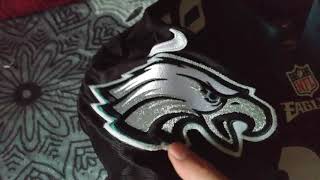 Unboxing NFL Team issued jersey & (Try on) Unboxing 2 Eagles Jerseys