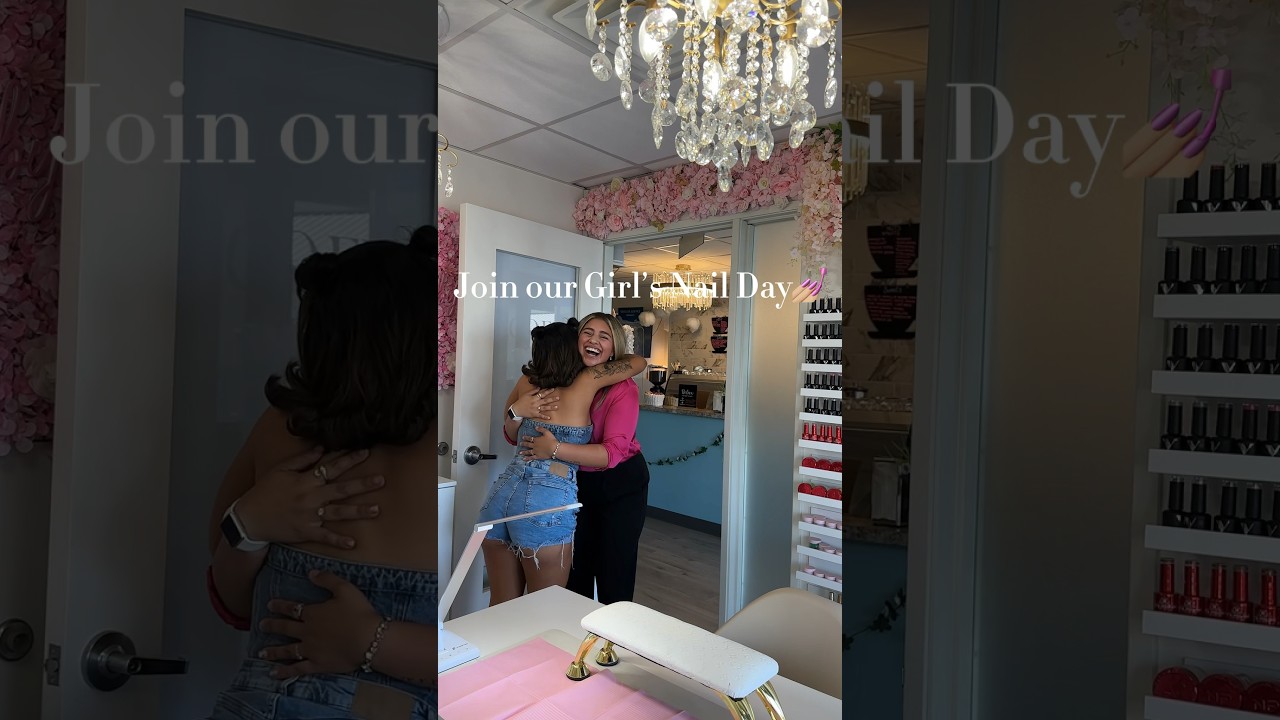 GIRLS NAIL DAY 💅🏼💗pt 2 is up! #nails #nailart #nailday #nailtech #nailinspo #nailvideos #nailsart