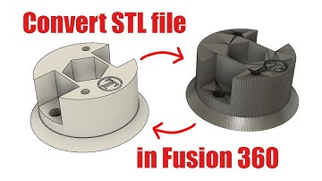 Convert STL File in Fusion360