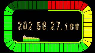 300 Hours  timer  countdown alarm🔔 [ 1000x Speed] Round Rectangle