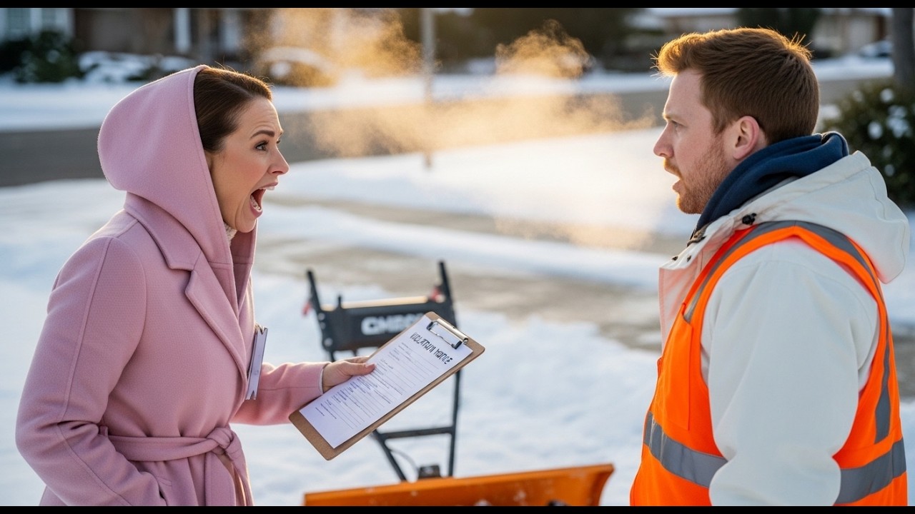 The Compliance Officer Screamed I Was Sabotaging Winter Safety And Tried To Tow Me In The Snow