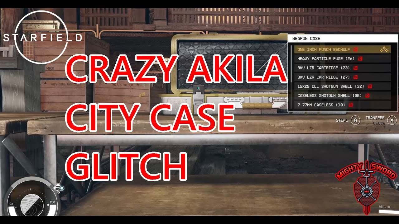 Starfield - INSANE Akila city Chest Glitch - UNLIMITED WEAPONS AND AMMO