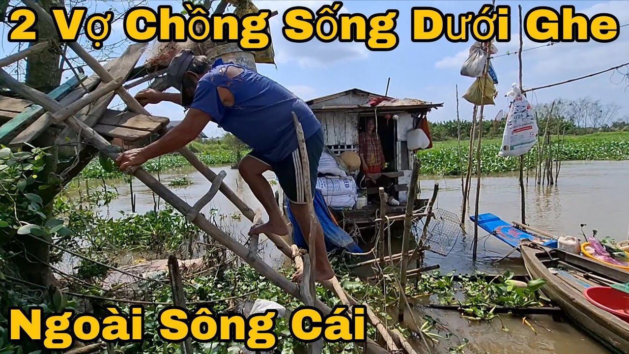 Hai Vợ Chồng Già Ở Biệt Lập Ngoài Sông Cái Cù Lao Không Người Tới Lui 