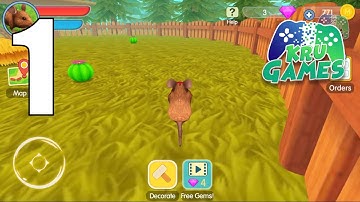 Mouse Simulator - Wild Life Sim Gameplay Walkthrough #1 (Android, IOS)