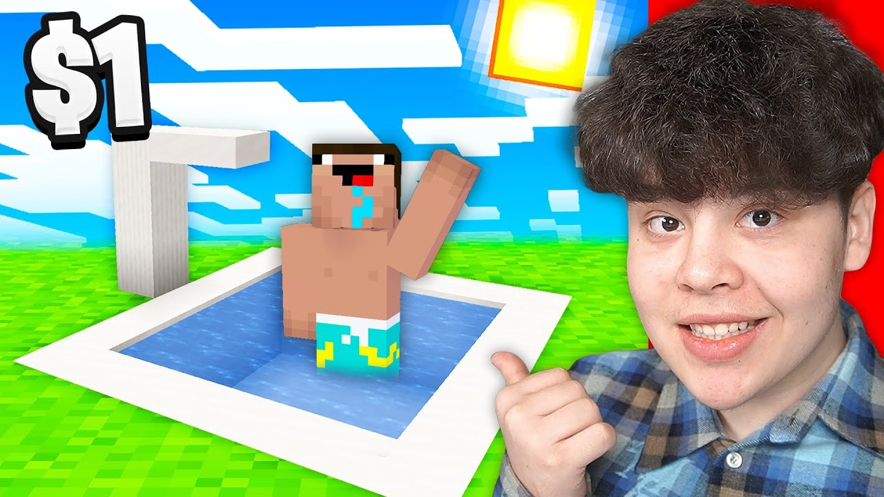 Piscina de $1 vs $1M!