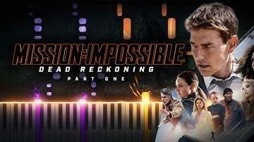 Thumbnail of Opening Titles [Main Theme] | Mission: Impossible - Dead Reckoning Part 1 (Synthesia Piano Tutorial)