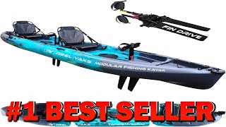 14Ft Raptor Reel Yaks Modular Kayak Go Tandem Or Solo Fin - B0D9Vtzhm4