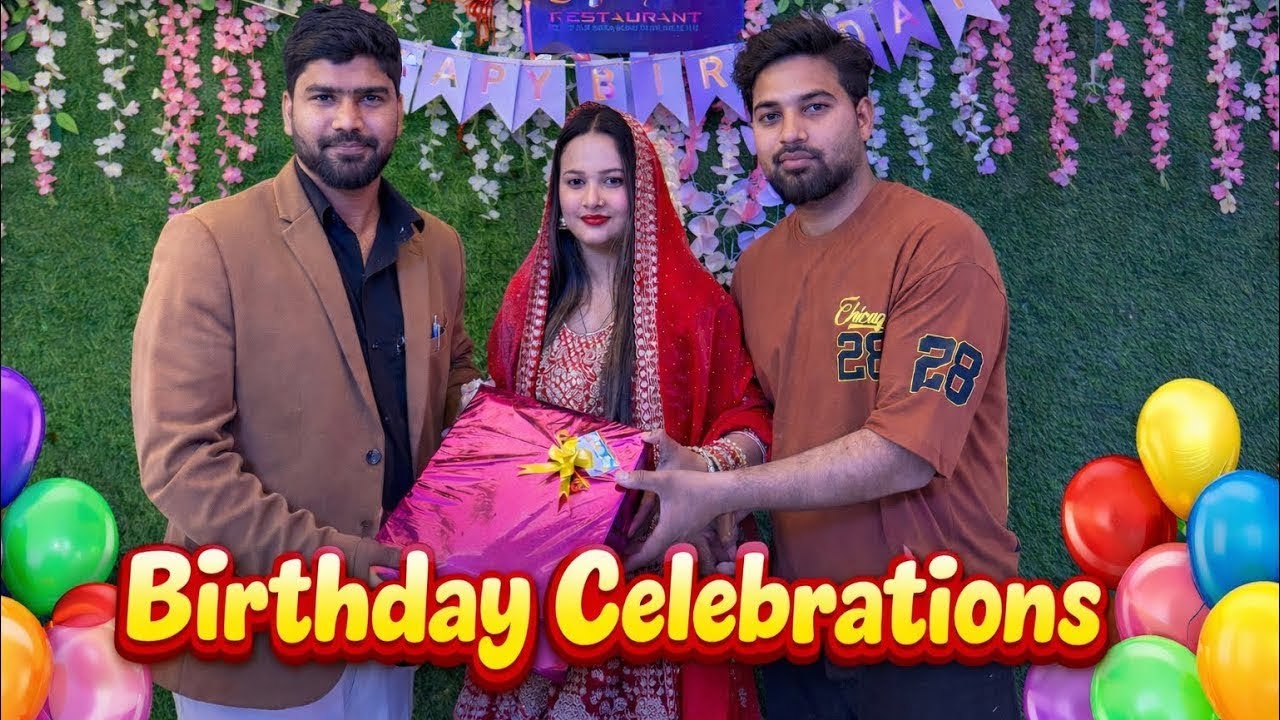 Birthday Celebration 🎉 With Sakina Sahil 