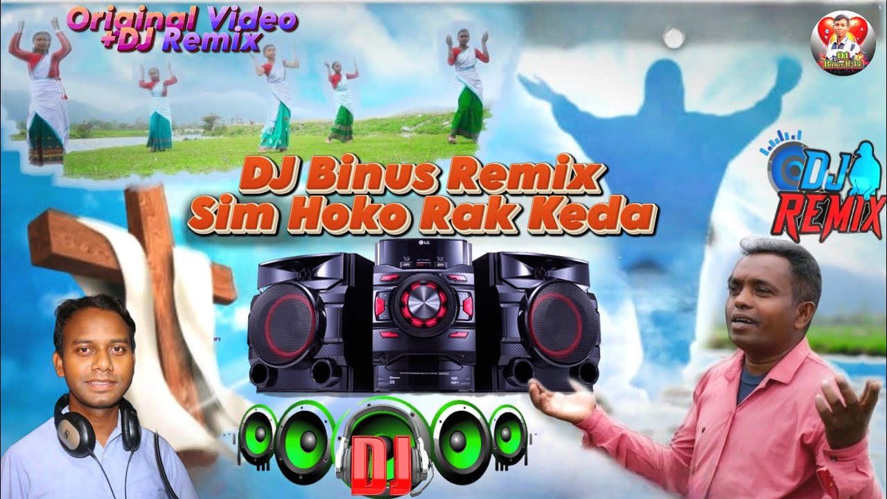 DJ Binus Remix Sim Hoko Rakkeda। easter dj song। easter santali dj song। easter songs 