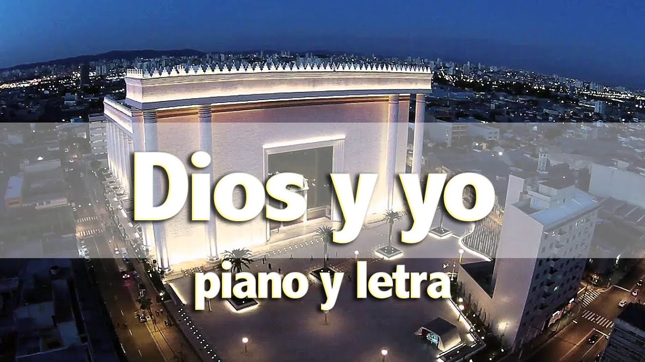 Dios y yo - cover PIANO Y LETRA - Pablo Pavon