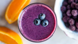 The Best Blueberry Smoothie Recipe screenshot 1
