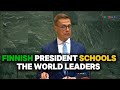 Alexander Stubb POWERFUL Address at UN General General Debate, 80th Session