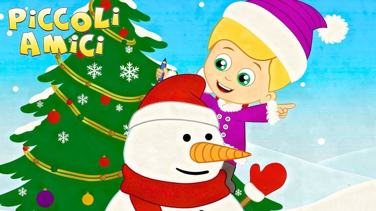 Canzone del Pupazzo di Neve ❄️ – Divertente Canzone per Bambini in Italiano