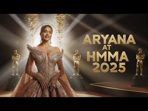 Aryana Sayeed Live At HMMA 2025 We Believe In Hope Performance Full Recap