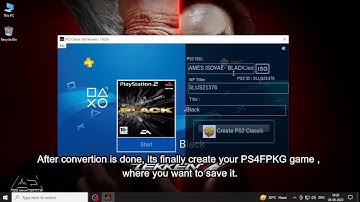 PS4 PS2 Classic Tool 2023 Conversion