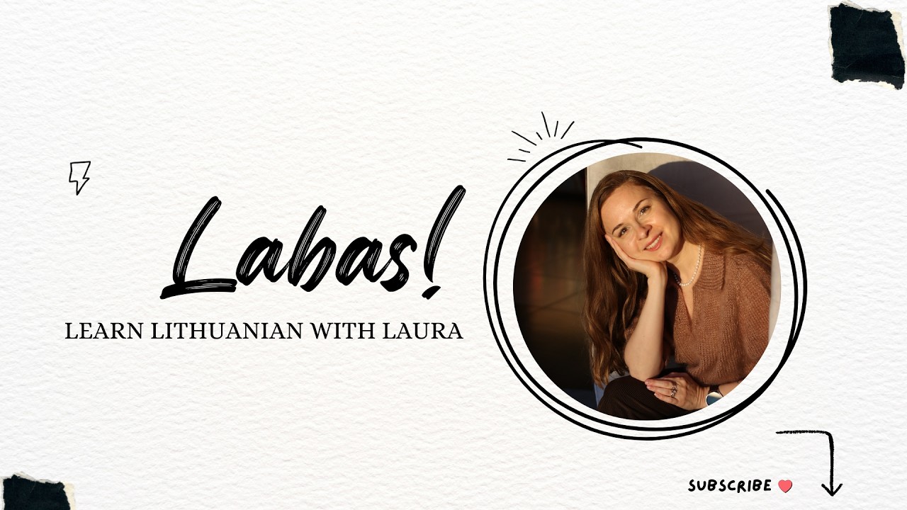 Lithuanian for Absolute Beginners | First Conversation ✨
