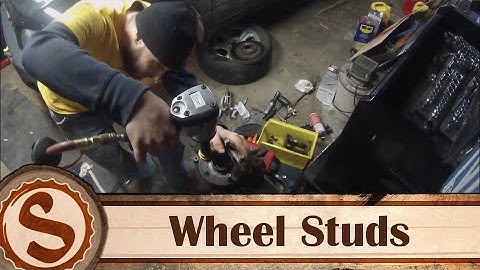 How To Press Wheel Studs Without a Press