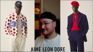 Maillot De Cyclisme Aime Leon Dore 2025 - Taille L, Couleur Abricot Chaud - En Stock Et Prêt à Partir !