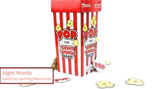 Pop for Sight Words Game by Learning Resources LER8430