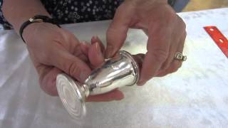 Columbia Sterling Silver Weighted Salt and Pepper Shakers