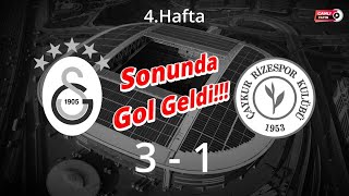 Galatasaray - Ç.Rizespor / Türkiye Süper Ligi / 4.Hafta/ Chat ile CANLI YORUM, SOHBET, MUHABBET.