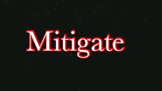 Mitigate meaning | Vedha's Word Hub