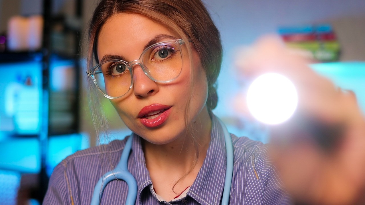 ASMR Extremely Detailed EYE EXAM *Light Triggers,Vision Tests,Color Blindness* Medical Roleplay
