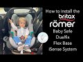 Britax Römer i-Size Child Car Seat Dualfix iSense inkl. Flex Base