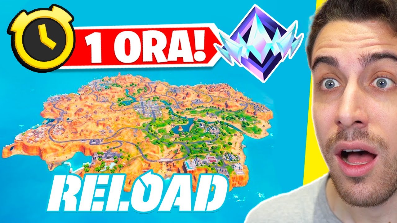 Gioco per 1 ORA la NUOVA Reload Capitolo 2 in RANKED! Remix Capitolo 2 Fortnite ITA!