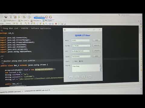 JAVA 3 - LAB 5 Bài 2