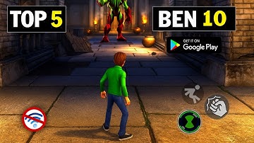 Top 5 Best BEN 10 Games For Android In 2025 | High Graphics (Online/Offline)