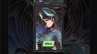 Amazing Scattered Glass Effect using Twirl Filter with Affinity Canva #affinity #graphicdesign