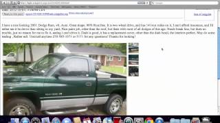 Craigslist Bowling Green Kentucky - Cheap Used Cars for Sale by Owner Available in 2012 and 2013