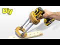 Diy Drill Guide ✔️ Drill it fast and Precise// Good Idea for Woodworking!