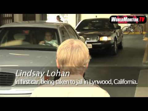 Lindsay Lohan handcuffed, taken to jail at Century Regional Detention Facility Lynwood