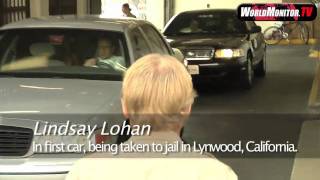 Lindsay Lohan handcuffed, taken to jail at Century Regional Detention Facility Lynwood