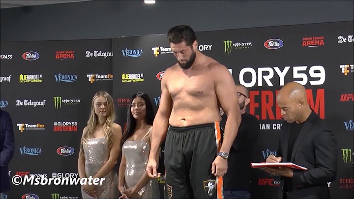 kickbokser Jamal Ben Saddik  (The Goliath) klaar voor rico verhoeven?