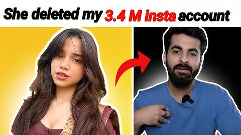 Muskan Karia deleted ezsnippet insta account with 3.4 Million followers ( again deleted the new one)