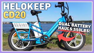 HELOKEEP...New Model Ebike...CD20.  A Dual Battery 550lb Hauler!  Live Electric Bike Life!