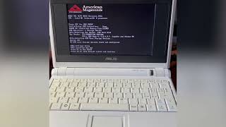 Asus Eee Pc and Antix Linux