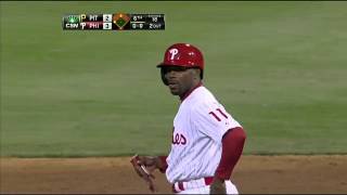 2013/04/22 Rollins' RBI single