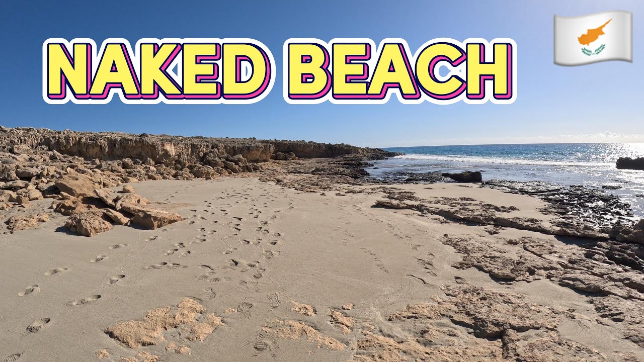 NUDIST Beach on Christmas Day in AYIA NAPA