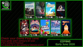 Coming To Xbox Game Pass Early June 2026