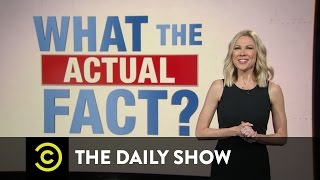 The Daily Show - What the Actual Fact? - Donald Trump Lays Out His Economic Plan